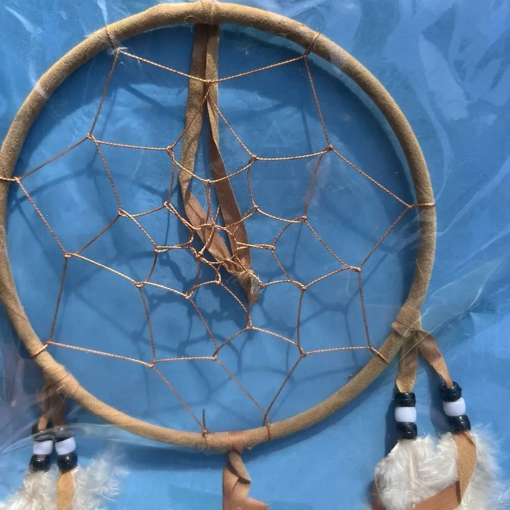 St. Joseph's Indian School Dream Catcher Peace Sign Lakota Sioux Legend Card